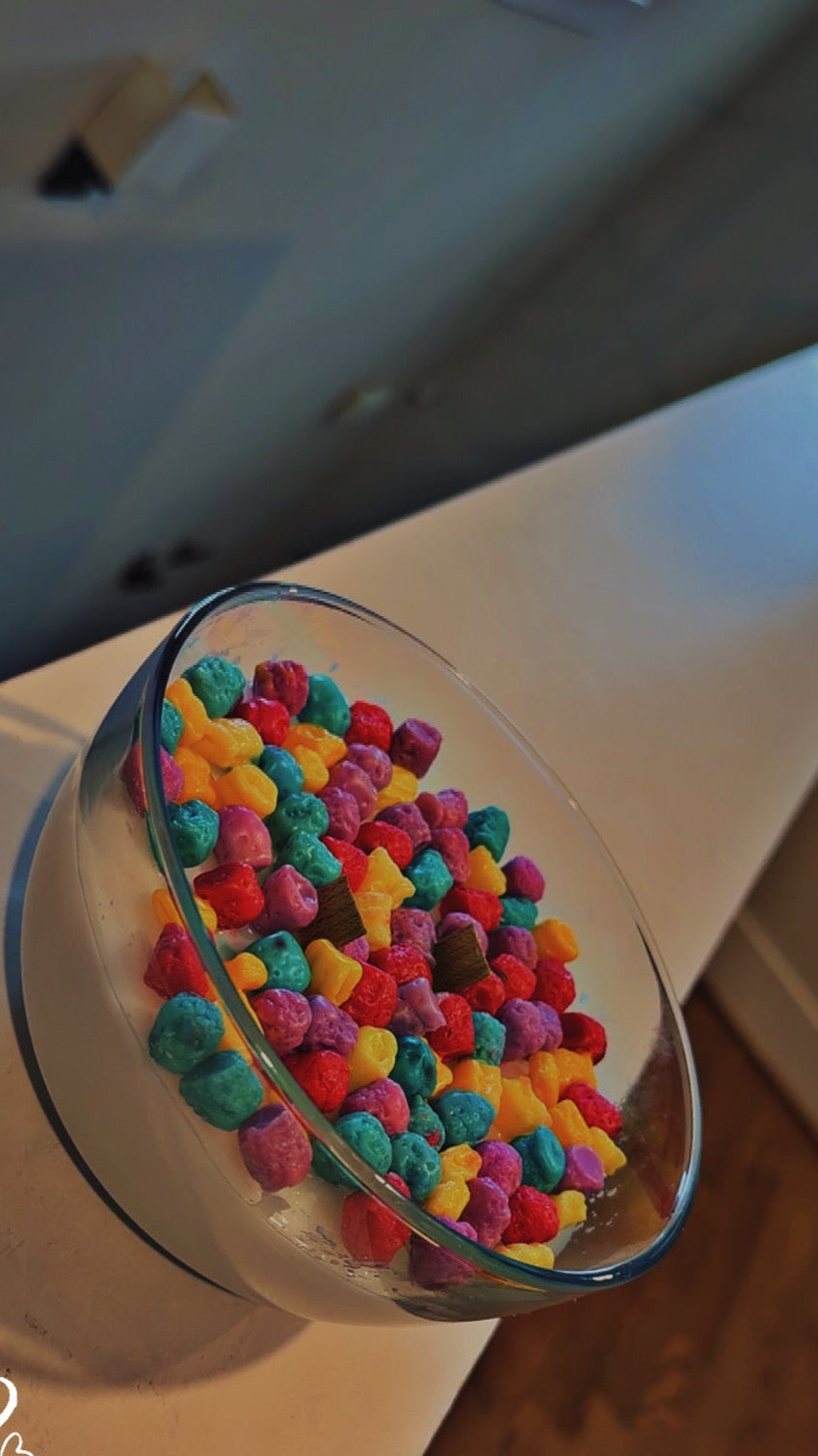 Caption Crunch Cereal Candle